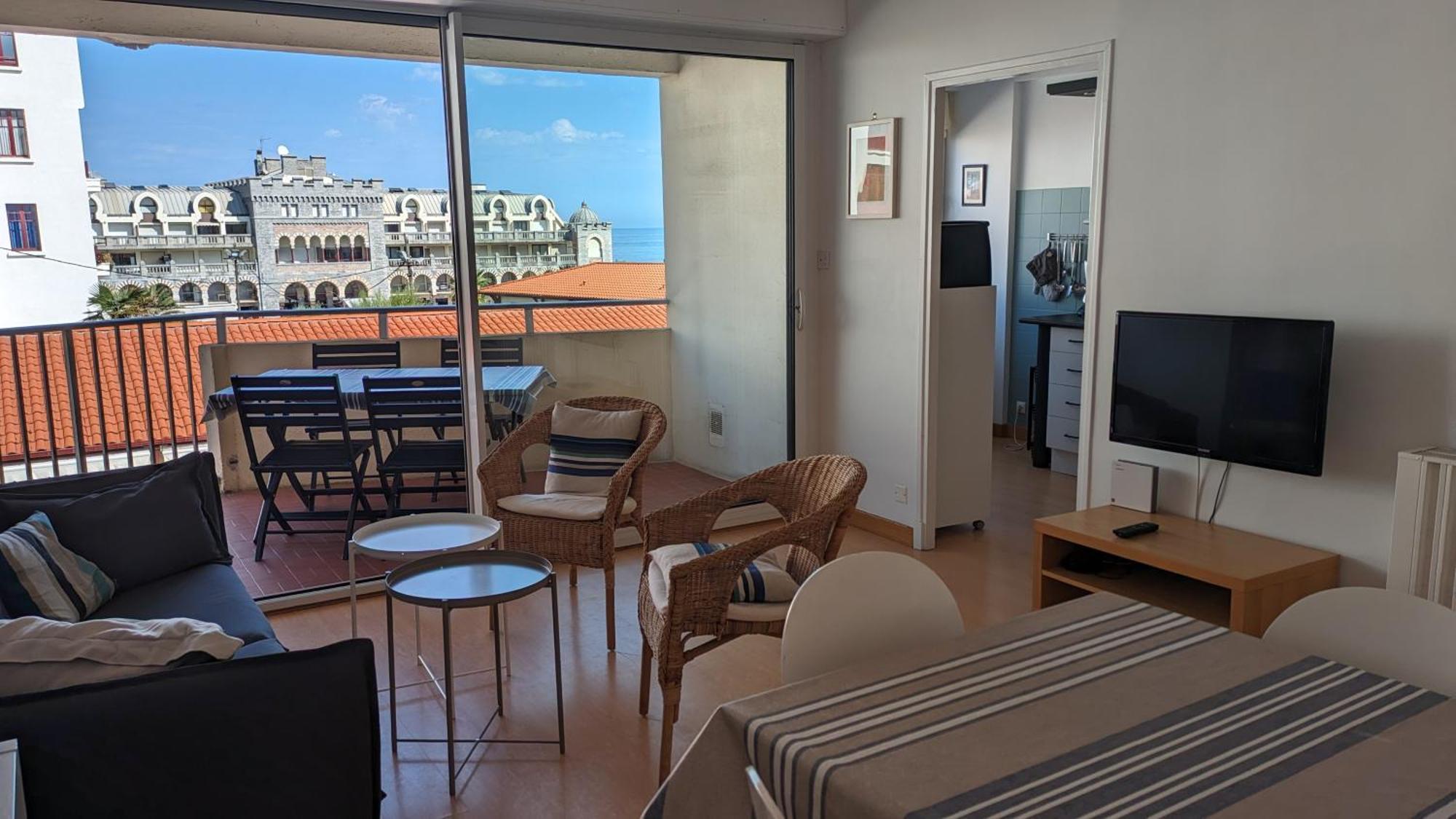 Appartement 3 Pieces Au Coeur D'Hendaye Plage ภายนอก รูปภาพ
