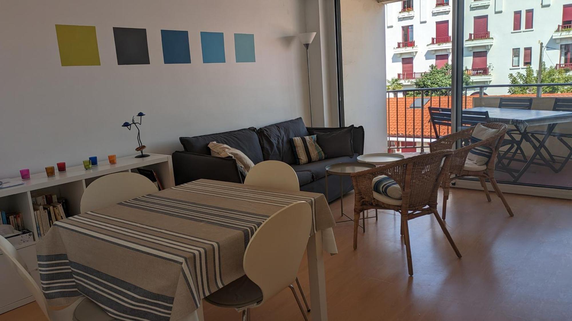 Appartement 3 Pieces Au Coeur D'Hendaye Plage ภายนอก รูปภาพ